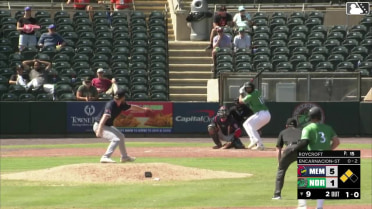 Christian Encarnacion-Strand singles on a ground ball to third baseman César Prieto. Maikol Hernández scores. Jud Fabian to 3rd.