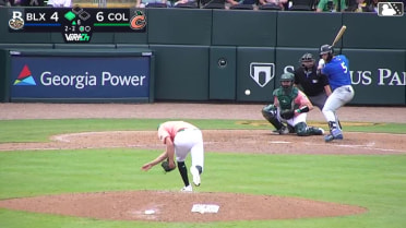 Damon Keith grounds out, shortstop Luke Waddell to first baseman David McCabe. Jesús Made scores.