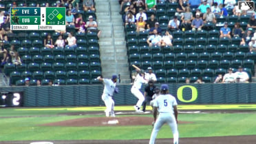 Walker Martin homers (9) on a fly ball to right field. Jancel Villarroel scores.