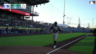 Dakota Jordan's fourth home run of the year