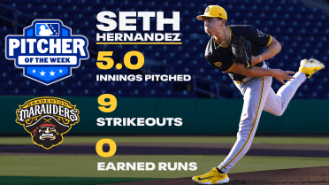 Seth Hernandez Named FSL Pitcher of the Week
