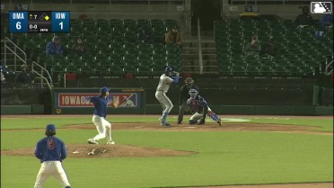 Kameron Misner homers (1) on a fly ball to center field. Peyton Wilson scores.