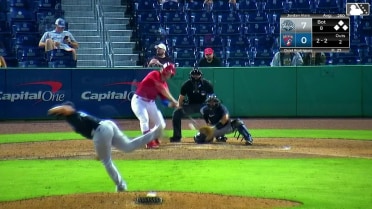 Osiel Rodriguez's fifth strikeout