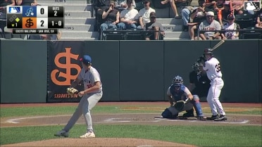Alex Barr In play, run(s) to Lorenzo Meola
