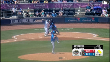 Matthew Wood grounds into a double play, second baseman Nick Rodriguez to shortstop Mac McCroskey to first baseman Tucker Flint. Dasan Brown out at 2nd. Matthew Wood out at 1st.