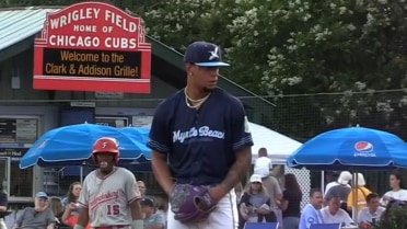 Nazier Mulé's five strikeouts