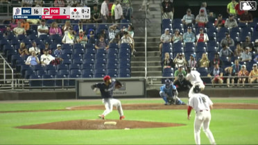 Brooks Brannon homers (19) on a fly ball to right center field. Jack Winnay scores.