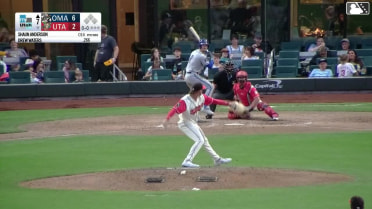 Drew Waters homers (11) on a fly ball to right field.