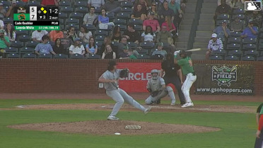 Lonnie White Jr. reaches on a fielding error by third baseman Colby Jones. Jared Jones scores. Jhonny Severino to 3rd.