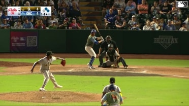 Justin Dunn Ball to Noah Miller