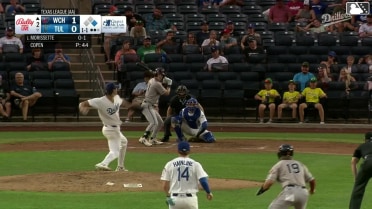 Cody Morissette homers (1) on a line drive to right field. Maddux Houghton scores.