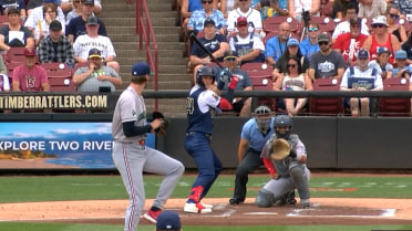 Bailey Ober gets a strikeout in rehab start