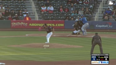 Nick Senzel singles on a line drive to left fielder Drew Avans. Seby Zavala scores. Zach Ehrhard to 2nd.