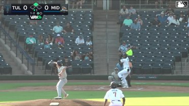Euribiel Angeles singles on a sharp ground ball to right fielder Chris Newell. Devin Taylor scores.