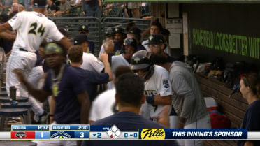 Stone Russell drives in six runs on three hits