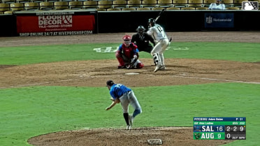 Alex Lodise homers (16) on a fly ball to right center field.