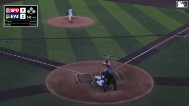 Tanner Thach homers (5) on a fly ball to right center field.