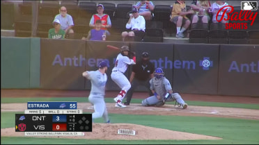 Ivan Luciano homers (5) on a fly ball to left center field.