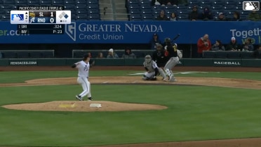 Jose Siri homers (3) on a fly ball to right center field. Chris Taylor scores.