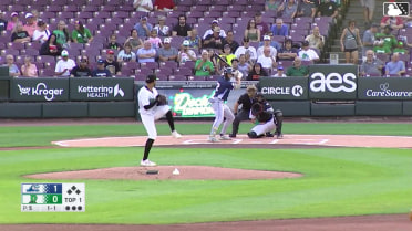 Bryce Rainer's solo home run 