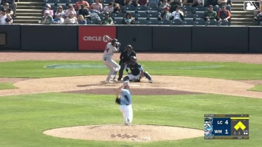 Nolan Schubart hit by pitch. Jace LaViolette scores. Dean Curley to 3rd. Aaron Walton to 2nd.