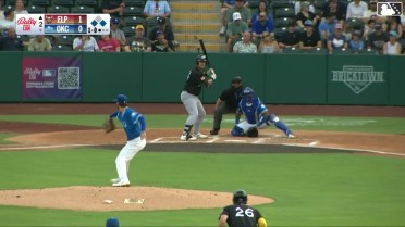 Nick Pratto singles on a ground ball to shortstop Noah Miller. Carlos Rodríguez scores. Bryce Johnson to 3rd.