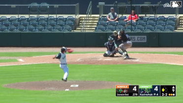 Christian Encarnacion-Strand homers (12) on a fly ball to left center field. Tommy Pham scores.
