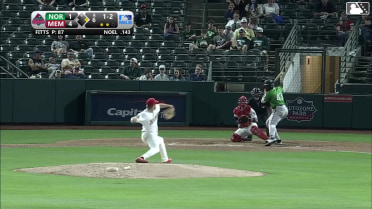 Richard Fitts In play, run(s) to Jhonkensy Noel