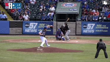 Casey Yamauchi singles on a line drive to right fielder Kade Snell. Ali Camarillo scores.