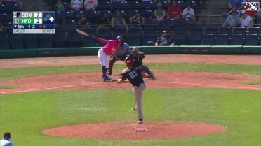 Matt Sauer strikes out six over five innings 