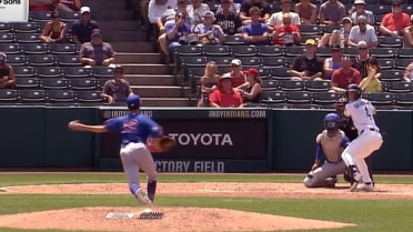 Hoby Milner strikes out a pair in one inning