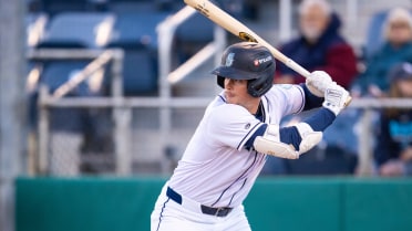 Anthony Donofrio singles on a ground ball to left fielder Jorge Ruiz. Josh Caron scores. Carlos Jimenez to 3rd.