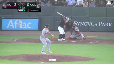 Luke Waddell homers (8) on a fly ball to right center field.