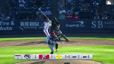 Dakota Hawkins Ball to Bryan Rincon