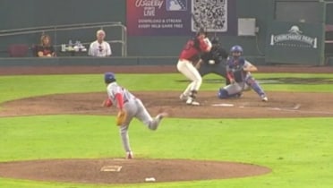 Tanner Thach's first professional hit