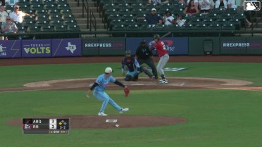 Ryan Ritter singles on a ground ball to left fielder Santiago Espinal. Adael Amador scores.