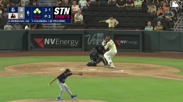 Gavin Collyer In play, run(s) to Joey Meneses