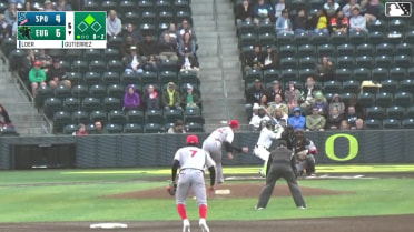 Carlos Gutierrez strikes out swinging and Gavin Kilen was picked off 2nd, catcher Alan Espinal to shortstop Kelvin Hidalgo to catcher Alan Espinal.