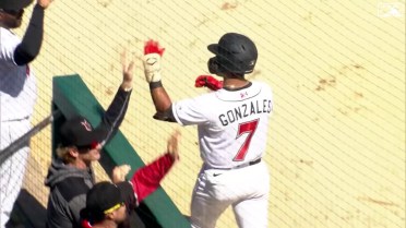 Nick Gonzales crushes his first Triple-A home run
