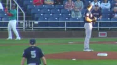 Drew Thorpe strikes out nine over 5 1/3 innings 