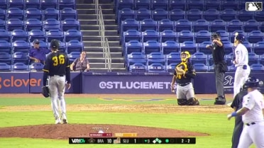 Pirates prospect Luigi Hernandez's seventh strikeout