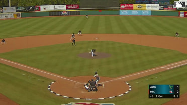 Cooper McMurray singles on a ground ball to right fielder Marco Argudin. Jacob Jarrell scores.