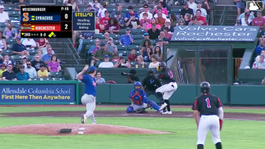 Jack Weisenburger In play, run(s) to Christian Franklin