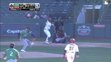 Jose Espada In play, run(s) to César Prieto