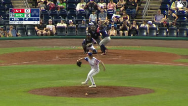 Adrian Pinto homers (2) on a fly ball to left field.
