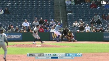 Abraham Toro homers (2) on a fly ball to right field.