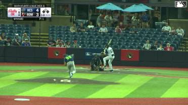 Tanner Smith doubles (1) on a sharp fly ball to right fielder Antonis Macias. Cody Miller scores. Will Verdung to 3rd.
