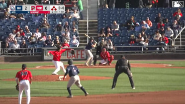 Sean Keys grounds into a force out, second baseman Marvin Alcantara to shortstop Franklin Arias. Jackson Hornung scores. Adrian Pinto to 3rd. Jace Bohrofen out at 2nd. Sean Keys to 1st.