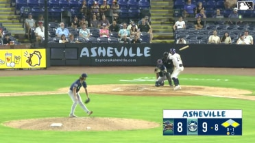 Chase Call singles on a ground ball to center fielder Hector Osorio. Justin Thomas Jr. scores. Nehomar Ochoa Jr. to 3rd.