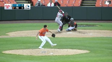 Luke Davis homers (2) on a fly ball to left field. Kodey Shojinaga scores.